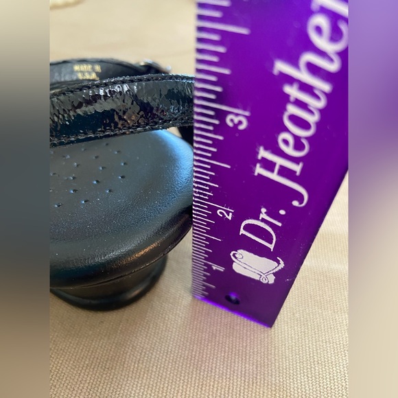 NWOT SAS Strippy Tripad Comfort Women’s Sandals Size 10 W Black Ankle Strap Lthr - Picture 12 of 12